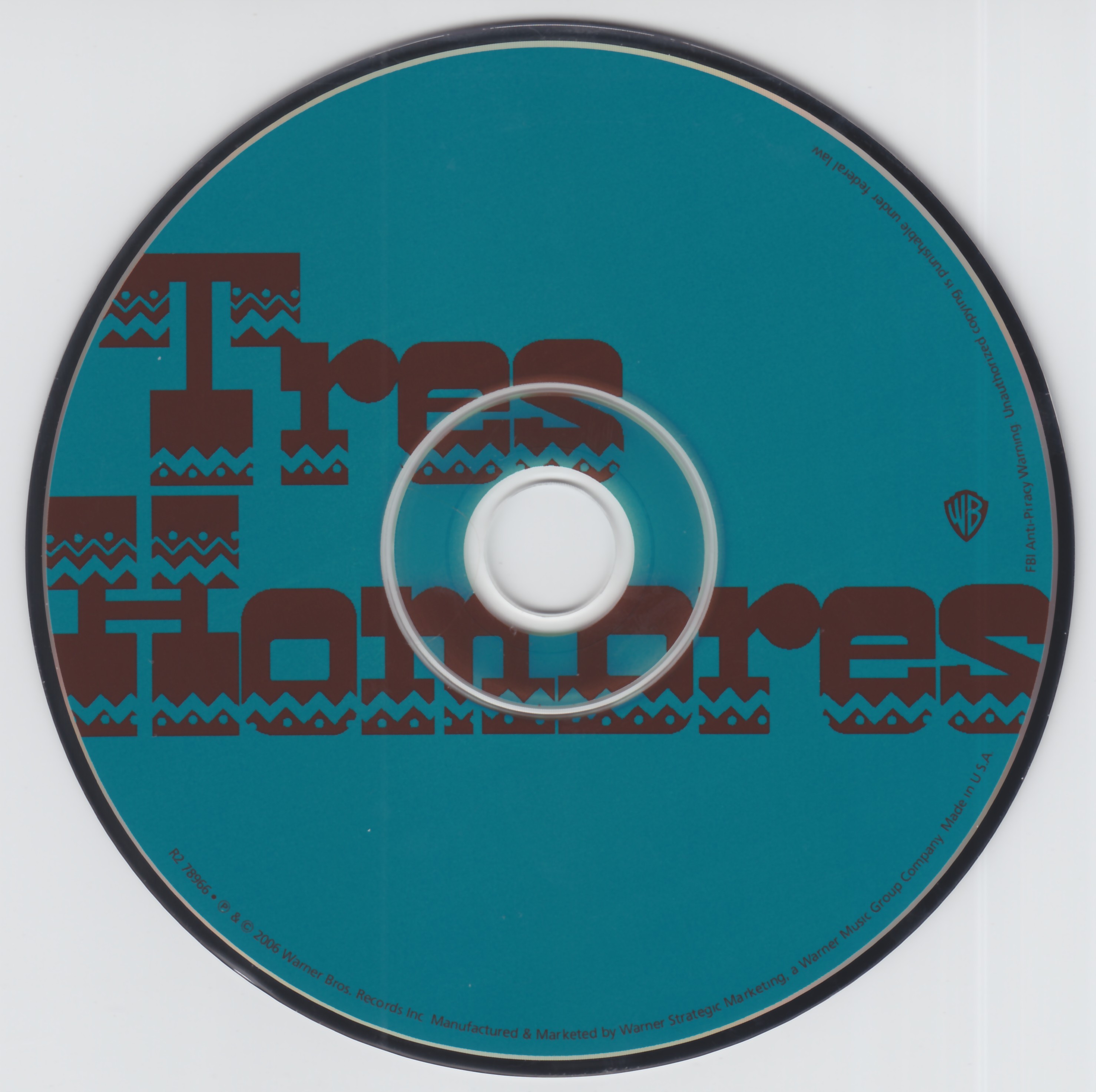 ZZ Top  Tres Hombres : CD US